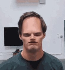 Big Head Funny GIF