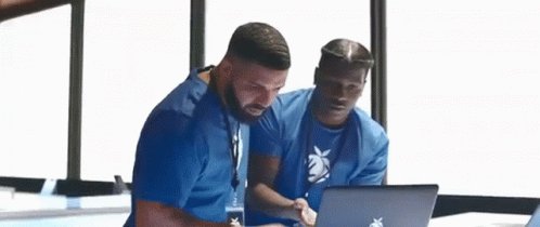 Drake Computer GIF