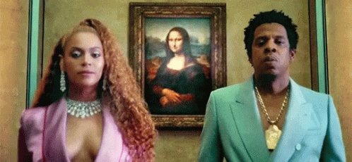 Mona Lisa Beyonce GIF