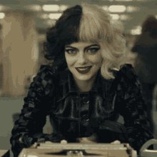 Cruella Emma Stone GIF