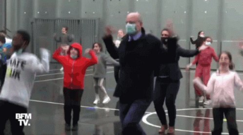 Blanquer Danse GIF