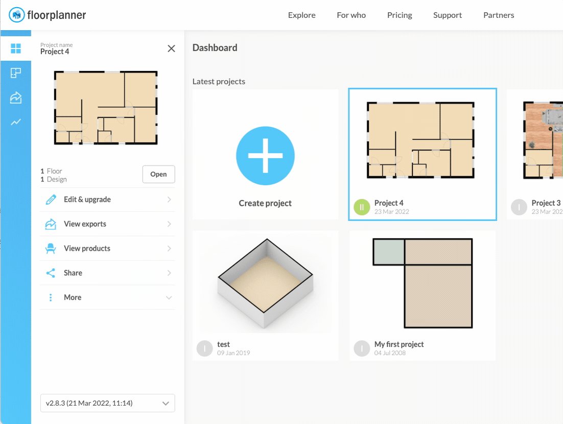 Floorplanner on X: #changelog DXF export. You can now export your