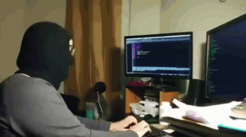 Hacker Typing GIF