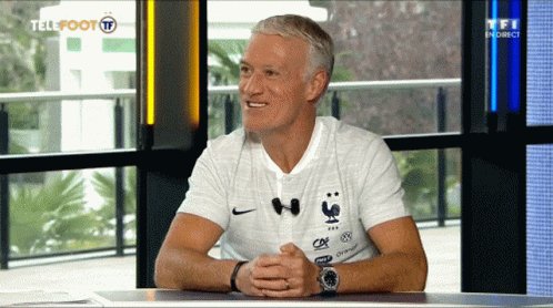 Didier Deschamps Telefoot GIF
