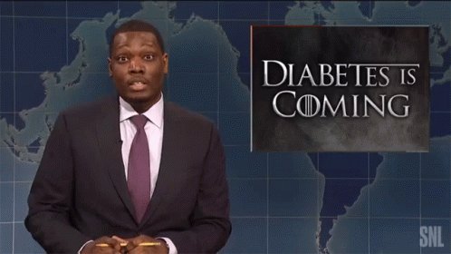 Diabetes Is Coming News GIF