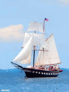 Ship Sea GIF