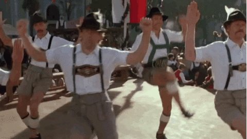 chevy chase dancing GIF