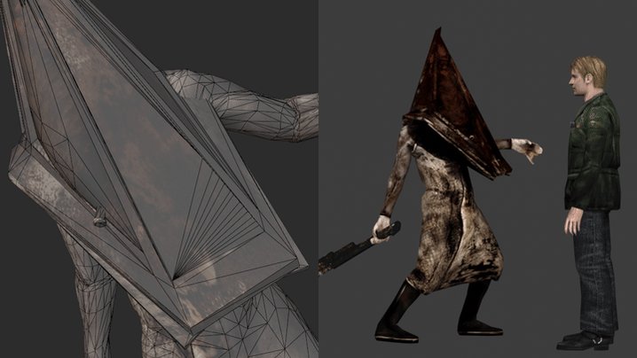 In response to the leaked Pyramid Head tongue skin and the people