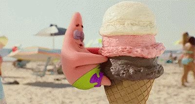 Spongebob Ice Cream GIF