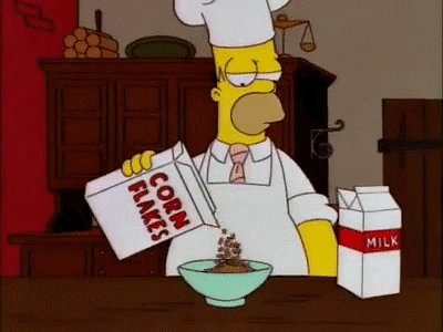 the simpsons cooking GIF