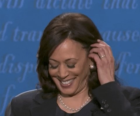 Kamala Harris Waiting GIF b...