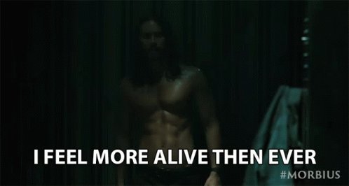Beautiful, poetic, thrilling, incredible, fascinating, two thumbs up #Amazing @MorbiusMovie @JaredLeto<a href="/tag/amazing"class="tags"><span>#amazing</span></a>