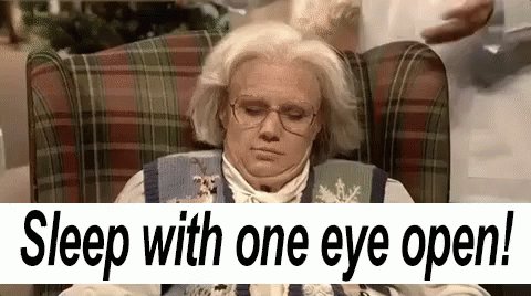 One Eye Open GIF