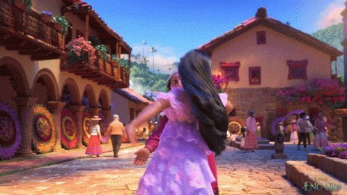 Spinning Isabela Madrigal GIF