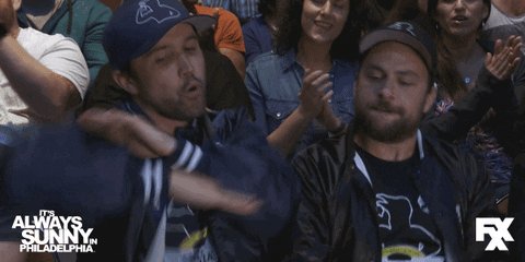 excited always sunny GIF by...