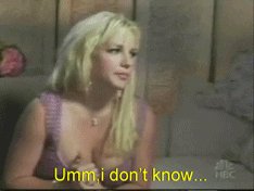 Sad Britney Spears GIF