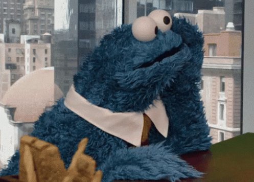 Cookie Monster Elmo GIF