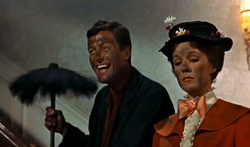 Dick van Dyke in Mary Poppins