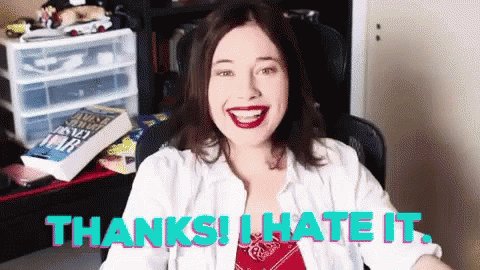 Lindsay Ellis No Thanks GIF