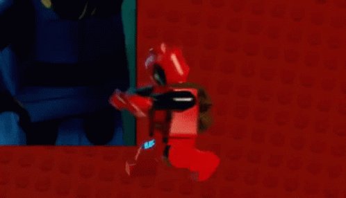 Deadpool dancing in a clip ...