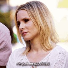 I Am Just Disappointed Disa...