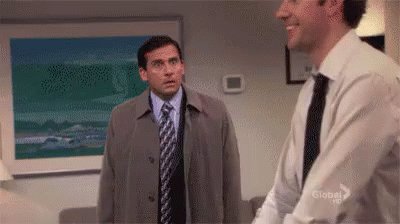 Hug - The Office GIF