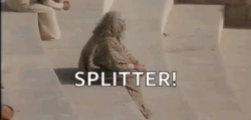 Splitter Lonely GIF