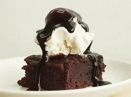 Brownie With Fudge GIF