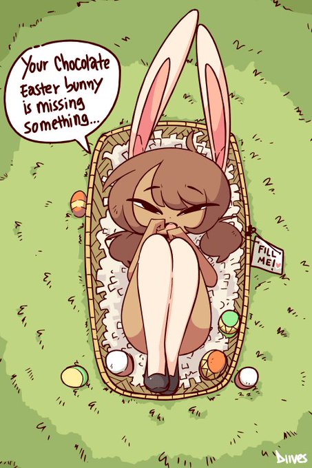 I think this is the best Easter nest ever 🐇☺️❤️
---
This Sunday a small video based on this animation