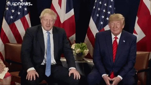 Boris And Donald Boris Johnson GIF