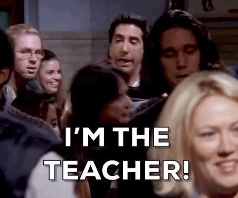 Season 8 Teacher GIF by Fri...