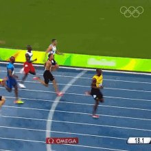 Sprint Finish Usain Bolt GIF