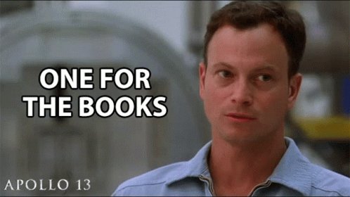 One For The Books Gary Sinise GIF