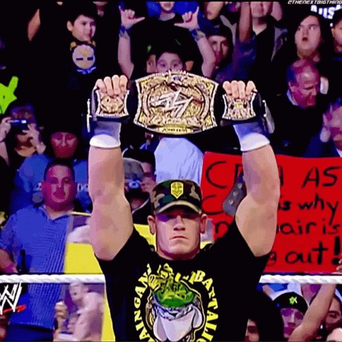 Happy birthday your are my childhood . In history no one likes you
John Cena 