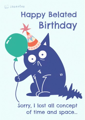Happy belated birthday to you  LaurI  Hendler !         