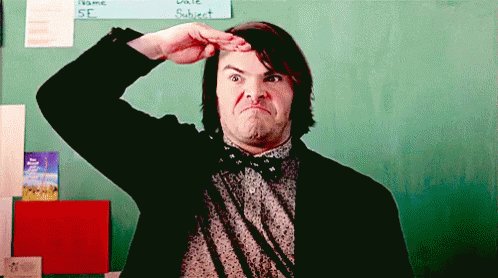 Jack Black Salute GIF