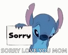 Sorry I Love You Mom GIF