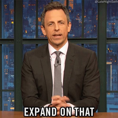 Expand On That Seth Meyers GIF