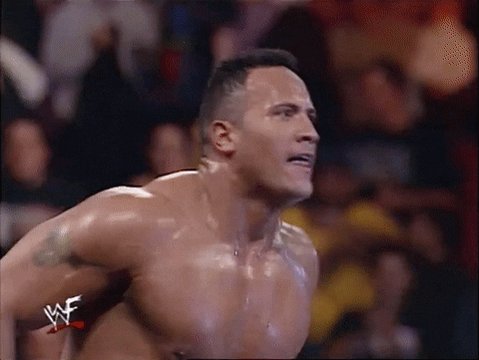 Can You Smell The Rock GIF by WWE