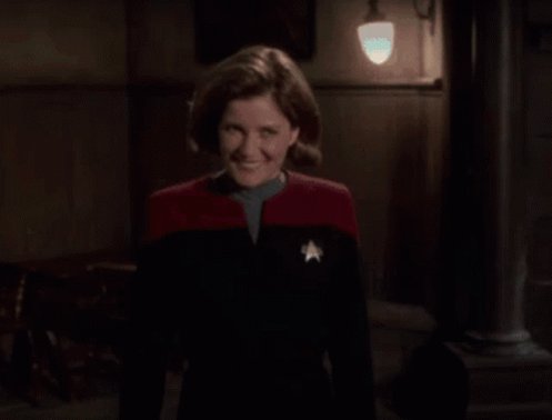 Happy Birthday to our amazing Janeway, Kate Mulgrew.             