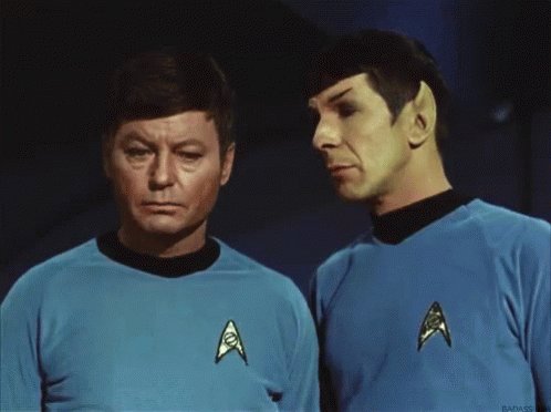 Eyeroll Star Trek GIF