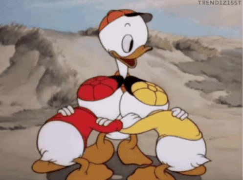 Threesome Huey Dewey Louie GIF