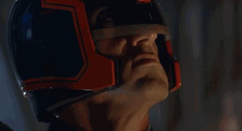 I Am The Law Judge Dredd GIF