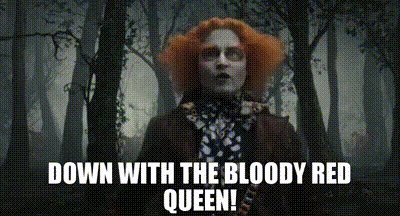 Berolige Vil Fortære its_oli_ahh on Twitter: "“Down with the bloody red Queen!”  #JusticeForJohnnyDepp #JOHNNY https://t.co/kTRxNqKce3" / Twitter