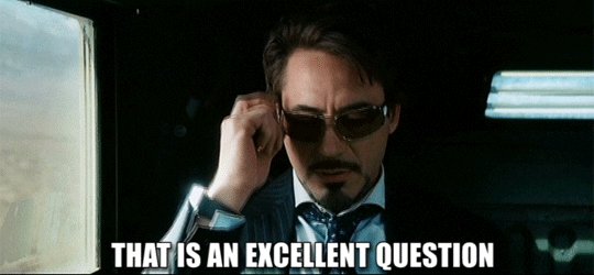 Iron Man Question GIF