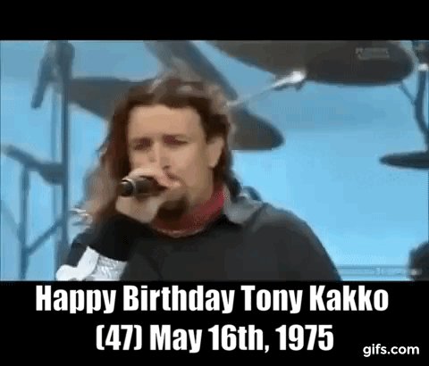 Happy Birthday Tony Kakko (47) May 16th, 1975 Sonata Arctica Full Moon 2008 Live
 