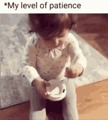 My Level Of Patience Impati...