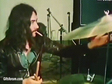   In the half of the seventies 
Happy Birthday Bill Ward 