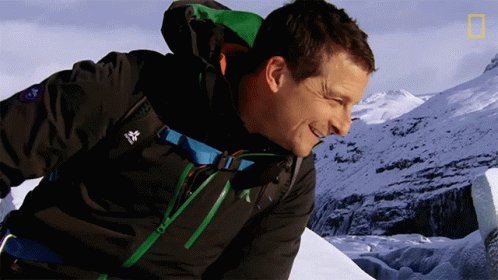 Yeah Bear Grylls GIF