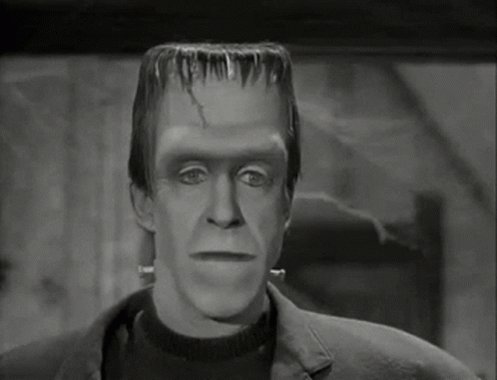 Herman Munster GIF